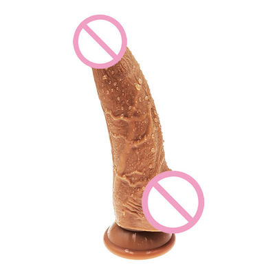 pénis de silicone de coq de 50mm faux de stimulation de tache clitoridienne flexible des jouets G