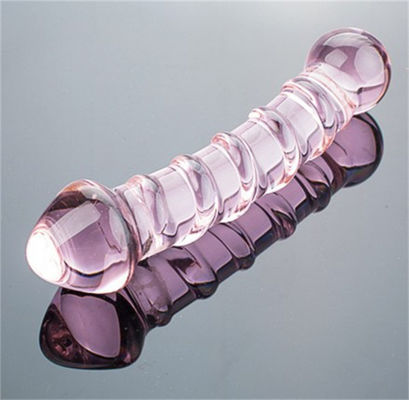 Jouets clitoridiens pourpres Vaginal Expander anal RoHS de stimulation de Borosilicone