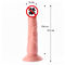 Jouets clitoridiens de stimulation de pénis réaliste de silicone d'IPX6 40mm pour la femme