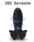 Le jouet satisfaisant noir IPX6 de sexe de vibrateur de Licker de surgeon de Clit imperméabilisent