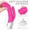 La stimulation clitoridienne de vitesse de Rose Red 9 joue 22mm Clit Viberator de succion